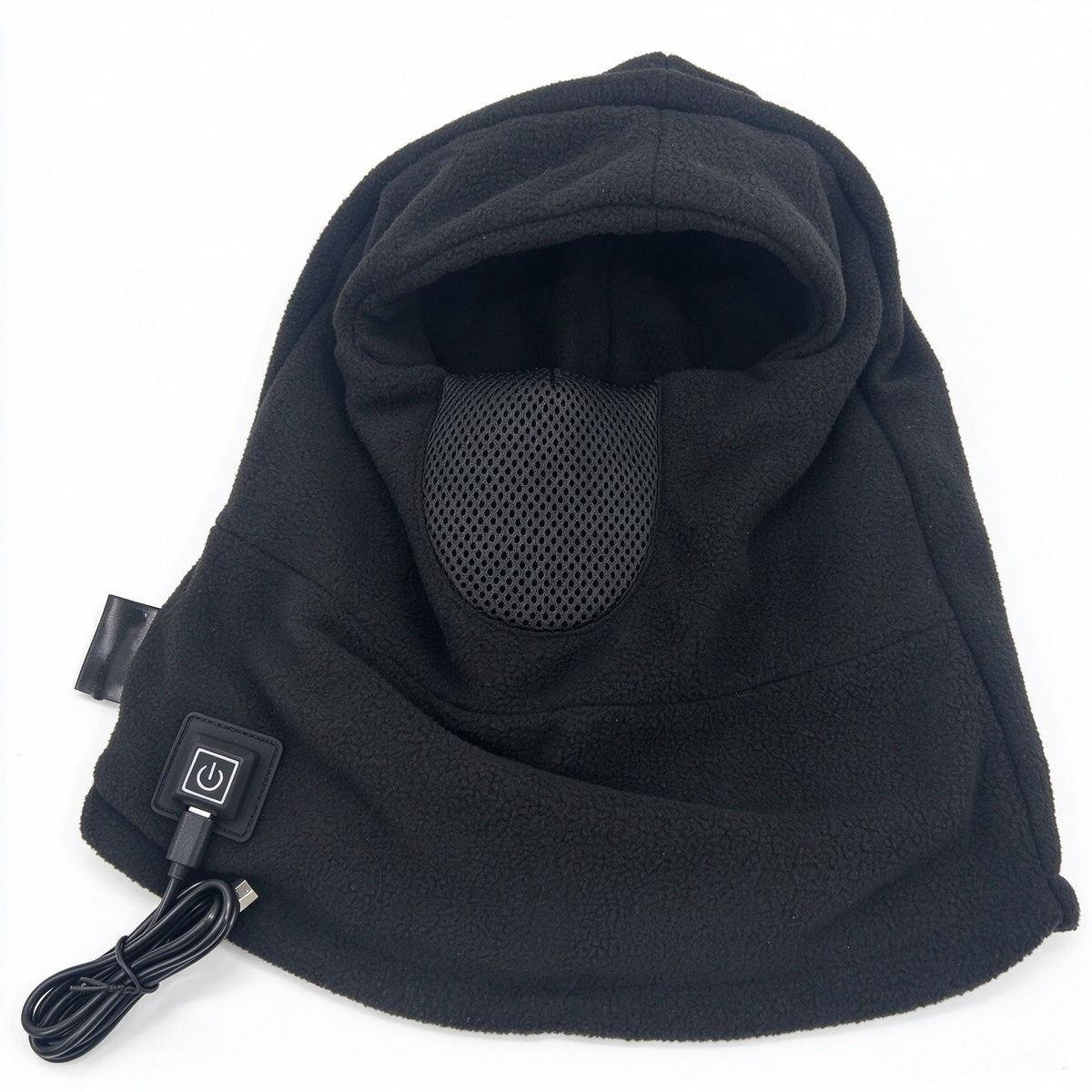 Heated Balaclava with 3000mAh Rechargeable Battery, Breathable Anti-Fog Winter Fleece Hood for Skiing Cycling Hiking Fishing