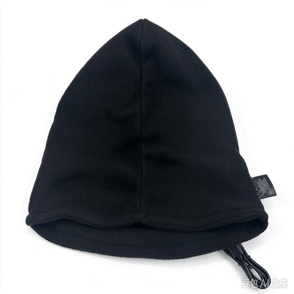 Heated Balaclava with 3000mAh Rechargeable Battery, Breathable Anti-Fog Winter Fleece Hood for Skiing Cycling Hiking Fishing