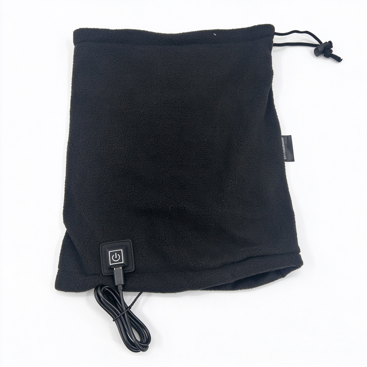 Heated Neck Warmer Gaiter, Rechargeable Double Fleece Windproof Heating Neck Face Cover