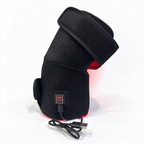 Red Light Therapy Heating Knee Wrap, 660nm 850nm Infrared Light Knee Pad for Knee Pain Relief & Recovery